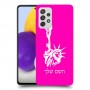 פסל החירות כיסוי מגן קשיח בעיצוב אישי עם השם שלך ל Samsung Galaxy A72 יחידה אחת סקרין מובייל