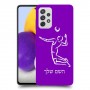 שחקן כדורעף כיסוי מגן קשיח בעיצוב אישי עם השם שלך ל Samsung Galaxy A72 יחידה אחת סקרין מובייל