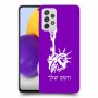 פסל החירות כיסוי מגן קשיח בעיצוב אישי עם השם שלך ל Samsung Galaxy A72 יחידה אחת סקרין מובייל