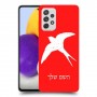 ציפור לבלוע כיסוי מגן קשיח בעיצוב אישי עם השם שלך ל Samsung Galaxy A72 יחידה אחת סקרין מובייל