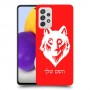זאב כיסוי מגן קשיח בעיצוב אישי עם השם שלך ל Samsung Galaxy A72 יחידה אחת סקרין מובייל