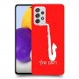 סקספון כיסוי מגן קשיח בעיצוב אישי עם השם שלך ל Samsung Galaxy A72 יחידה אחת סקרין מובייל