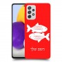 דגים כיסוי מגן קשיח בעיצוב אישי עם השם שלך ל Samsung Galaxy A72 יחידה אחת סקרין מובייל