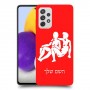 תאומים כיסוי מגן קשיח בעיצוב אישי עם השם שלך ל Samsung Galaxy A72 יחידה אחת סקרין מובייל