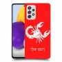 עקרב כיסוי מגן קשיח בעיצוב אישי עם השם שלך ל Samsung Galaxy A72 יחידה אחת סקרין מובייל