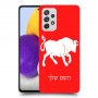שור כיסוי מגן קשיח בעיצוב אישי עם השם שלך ל Samsung Galaxy A72 יחידה אחת סקרין מובייל