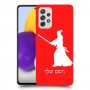 סמוראי כיסוי מגן קשיח בעיצוב אישי עם השם שלך ל Samsung Galaxy A72 יחידה אחת סקרין מובייל