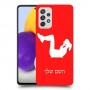 אימון ספורט - אישה כיסוי מגן קשיח בעיצוב אישי עם השם שלך ל Samsung Galaxy A72 יחידה אחת סקרין מובייל