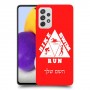 טריאתלון כיסוי מגן קשיח בעיצוב אישי עם השם שלך ל Samsung Galaxy A72 יחידה אחת סקרין מובייל