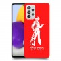 מערב פרוע - קאובוי כיסוי מגן קשיח בעיצוב אישי עם השם שלך ל Samsung Galaxy A72 יחידה אחת סקרין מובייל