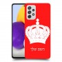 כתר מלכותי כיסוי מגן קשיח בעיצוב אישי עם השם שלך ל Samsung Galaxy A72 יחידה אחת סקרין מובייל