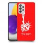 פסל החירות כיסוי מגן קשיח בעיצוב אישי עם השם שלך ל Samsung Galaxy A72 יחידה אחת סקרין מובייל