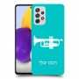חצוצרה כיסוי מגן קשיח בעיצוב אישי עם השם שלך ל Samsung Galaxy A72 יחידה אחת סקרין מובייל