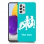תאומים כיסוי מגן קשיח בעיצוב אישי עם השם שלך ל Samsung Galaxy A72 יחידה אחת סקרין מובייל