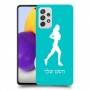 ג'וגלין - אישה כיסוי מגן קשיח בעיצוב אישי עם השם שלך ל Samsung Galaxy A72 יחידה אחת סקרין מובייל
