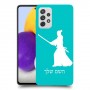 סמוראי כיסוי מגן קשיח בעיצוב אישי עם השם שלך ל Samsung Galaxy A72 יחידה אחת סקרין מובייל