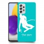 סקִי כיסוי מגן קשיח בעיצוב אישי עם השם שלך ל Samsung Galaxy A72 יחידה אחת סקרין מובייל