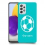 כדורגל - כדור כיסוי מגן קשיח בעיצוב אישי עם השם שלך ל Samsung Galaxy A72 יחידה אחת סקרין מובייל