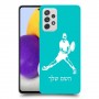 שחקן טניס כיסוי מגן קשיח בעיצוב אישי עם השם שלך ל Samsung Galaxy A72 יחידה אחת סקרין מובייל