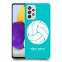 כדורעף - כדור כיסוי מגן קשיח בעיצוב אישי עם השם שלך ל Samsung Galaxy A72 יחידה אחת סקרין מובייל
