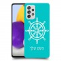 הגה - קפטן - ים כיסוי מגן קשיח בעיצוב אישי עם השם שלך ל Samsung Galaxy A72 יחידה אחת סקרין מובייל