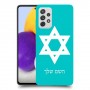 מגן דוד - ישראל כיסוי מגן קשיח בעיצוב אישי עם השם שלך ל Samsung Galaxy A72 יחידה אחת סקרין מובייל