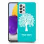 עץ כיסוי מגן קשיח בעיצוב אישי עם השם שלך ל Samsung Galaxy A72 יחידה אחת סקרין מובייל