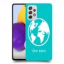 עולם כיסוי מגן קשיח בעיצוב אישי עם השם שלך ל Samsung Galaxy A72 יחידה אחת סקרין מובייל