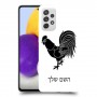 תרנגול כיסוי מגן קשיח בעיצוב אישי עם השם שלך ל Samsung Galaxy A72 יחידה אחת סקרין מובייל