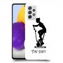 שוליים - אישה כיסוי מגן קשיח בעיצוב אישי עם השם שלך ל Samsung Galaxy A72 יחידה אחת סקרין מובייל