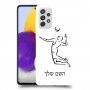 שחקן כדורעף כיסוי מגן קשיח בעיצוב אישי עם השם שלך ל Samsung Galaxy A72 יחידה אחת סקרין מובייל