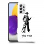 מערב פרוע - קאובוי כיסוי מגן קשיח בעיצוב אישי עם השם שלך ל Samsung Galaxy A72 יחידה אחת סקרין מובייל