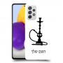 נרגילה כיסוי מגן קשיח בעיצוב אישי עם השם שלך ל Samsung Galaxy A72 יחידה אחת סקרין מובייל