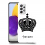 כתר מלכותי כיסוי מגן קשיח בעיצוב אישי עם השם שלך ל Samsung Galaxy A72 יחידה אחת סקרין מובייל