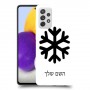 שלג כיסוי מגן קשיח בעיצוב אישי עם השם שלך ל Samsung Galaxy A72 יחידה אחת סקרין מובייל