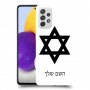 מגן דוד - ישראל כיסוי מגן קשיח בעיצוב אישי עם השם שלך ל Samsung Galaxy A72 יחידה אחת סקרין מובייל
