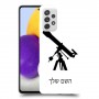 טלסקופ כיסוי מגן קשיח בעיצוב אישי עם השם שלך ל Samsung Galaxy A72 יחידה אחת סקרין מובייל