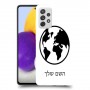 עולם כיסוי מגן קשיח בעיצוב אישי עם השם שלך ל Samsung Galaxy A72 יחידה אחת סקרין מובייל