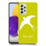 ציפור לבלוע כיסוי מגן קשיח בעיצוב אישי עם השם שלך ל Samsung Galaxy A72 יחידה אחת סקרין מובייל