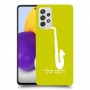 סקספון כיסוי מגן קשיח בעיצוב אישי עם השם שלך ל Samsung Galaxy A72 יחידה אחת סקרין מובייל