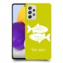 דגים כיסוי מגן קשיח בעיצוב אישי עם השם שלך ל Samsung Galaxy A72 יחידה אחת סקרין מובייל