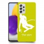 סקִי כיסוי מגן קשיח בעיצוב אישי עם השם שלך ל Samsung Galaxy A72 יחידה אחת סקרין מובייל
