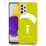 צניחה חופשית כיסוי מגן קשיח בעיצוב אישי עם השם שלך ל Samsung Galaxy A72 יחידה אחת סקרין מובייל