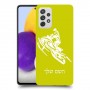 אופנוע שלג כיסוי מגן קשיח בעיצוב אישי עם השם שלך ל Samsung Galaxy A72 יחידה אחת סקרין מובייל