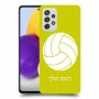 כדורעף - כדור כיסוי מגן קשיח בעיצוב אישי עם השם שלך ל Samsung Galaxy A72 יחידה אחת סקרין מובייל