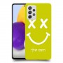 סמיילי כיסוי מגן קשיח בעיצוב אישי עם השם שלך ל Samsung Galaxy A72 יחידה אחת סקרין מובייל