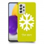 שלג כיסוי מגן קשיח בעיצוב אישי עם השם שלך ל Samsung Galaxy A72 יחידה אחת סקרין מובייל