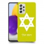 מגן דוד - ישראל כיסוי מגן קשיח בעיצוב אישי עם השם שלך ל Samsung Galaxy A72 יחידה אחת סקרין מובייל