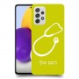 רופא סטטוסקופ כיסוי מגן קשיח בעיצוב אישי עם השם שלך ל Samsung Galaxy A72 יחידה אחת סקרין מובייל