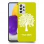עץ כיסוי מגן קשיח בעיצוב אישי עם השם שלך ל Samsung Galaxy A72 יחידה אחת סקרין מובייל